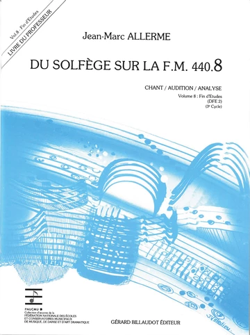 Du solfège sur la F. M. 440.8. Chant, audition et analyse Visuel